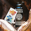 Self-Adhesive Silk Screen Printing Stencil DIY-WH0638-046-4