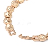 Brass Link Chain Bracelets for Women Men BJEW-P324-01D-KCG-3