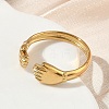 304 Stainless Steel Cuff Open Rings for Women RJEW-L341-05B-G-3