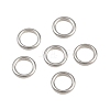 304 Stainless Steel Closed Jump Rings STAS-G393-06P-03-1