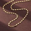 304 Stainless Steel Lumachina Chain Necklaces NJEW-Q013-07G-1