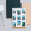 50Pcs Road to The Sea Seaside Landscape PVC Self-Adhesive Stickers PW-WG0E1CA-01-5