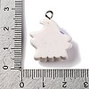 Halloween Theme Opaque Resin Pendants RESI-D075-04A-3