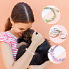 84Pcs 6 Colors Opaque Acrylic Beads OACR-GA0001-08-5