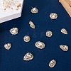 Yilisi 60Pcs 15 Style Sew on Rhinestone RGLA-YS0001-02-12