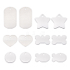 Aluminum Big Pendants ALUM-BC0001-49-1
