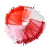 40Pcs 4 Colors Organza Bags Jewellery Storage Pouches Wedding Favour Party Mesh Drawstring Gift OP-FS0001-03C-1