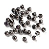 Electroplate Round Glass Beads  EGLA-A043-01-HP02-1