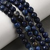 Natural Dyed Lapis Lazuli Beads Strands LS-G-G059-6mm-8