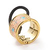 Alloy Ponytail Cuff Rubber Elastic Hair Ties LS-OHAR-P018-A06-3
