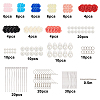 DIY Flower Dangle Earring Making Kits DIY-SC0001-36-2