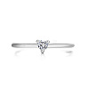 Brass Micro Pave Cubic Zirconia Finger Rings for Women FS-WG4BC3F-08-1
