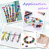 120Pcs Resin European Beads FIND-SP0002-05A-6