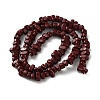 Spray Painted Synthetic Non-magnetic Hematite Beads Strands G-C248-E01-2