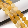 Natural Topaz Jade Beads Strands G-C159-B02-01-2