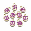 Alloy Enamel Charms ENAM-T012-03Q-RS-1