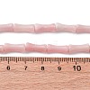 Natural Pink Opal Beads Strands G-L624-G06-12x5mm-5