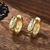 Clear Cubic Zirconia Star Hoop Earrings LS-EJEW-C022-01G-4