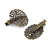 Iron Alligator Hair Clips for Women Girls OHAR-K005-01AB-2
