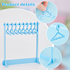   6 Sets 6 Styles Acrylic Earring Display Stands EDIS-PH0001-71-4