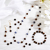 Round Tiger Eye Beads Strands G-AR0002-41-4