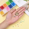 Bicone AB Color Plated Eco-Friendly Transparent Acrylic Beads TACR-CJ0001-12-8
