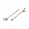 Rack Plating Alloy Big Pendants LS-PALLOY-E025-15P-2