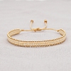 Adjustable Nylon Cord Braided Bead Bracelets BJEW-C011-17E-1