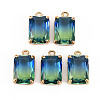 Gradient Color Glass Pendants GLAA-S193-008-A07-1
