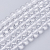 Natural Quartz Crystal Beads Strands X-G-C175-6mm-2-1