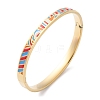 304 Stainless Steel Hinged Bangles for Women BJEW-K263-04G-02-1