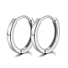 Anti-Tarnish Vintage Style Sterling Silver Hoop Earrings WY0636-16-1