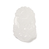 Natural White Jade Carved Pendants G-S384-01E-2