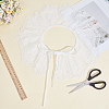 Polyester Embroidery Lace Collar AJEW-CY0002-85-4