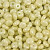 Opaque Colours Luster Glass Seed Beads SEED-P008-01C-08-2