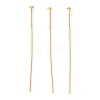 Brass Flat Head Pins KK-N254-47D-G-1