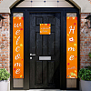 Polyester Hanging Sign for Home Office Front Door Porch Decorations HJEW-WH0023-011-4