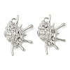 Alloy Rhinestone Pendants FIND-L025-08P-1