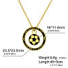 304 Stainless Steel Enamel Sport Football Pendant Necklaces WGDDA99-03-2