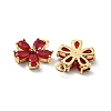 Real 18K Gold Plated Brass Charms KK-D090-05G-2