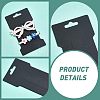 Cardboard Paper Hair Clip Display Cards CDIS-NB0001-04-5