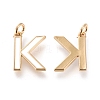 Brass Enamel Pendants KK-R139-04K-2