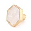 Hexagon with Marble Pattern Brass Box Handles & Knobs DIY-P054-C06-2