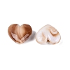 Two Tone Opaque Plastic Beads KY-N025-54-2