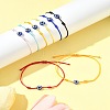 8Pcs Nylon Thread Bracelets BJEW-FS00019-9