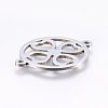 Tarnish Resistant 304 Stainless Steel Links connectors STAS-I094-49P-2
