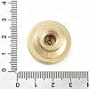 Texture Theme Roung Brass Stamp Head LS-AJEW-M036-06H-G-4