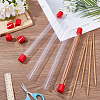 Transparent PVC Plastic Beads Containers AJEW-WH0460-071B-4