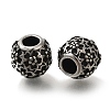 304 Stainless Steel European Beads STAS-D191-07C-AS-1