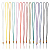  14Pcs 14 Colors Nylon Cord Braided Necklace Making MAK-TA0001-13-9